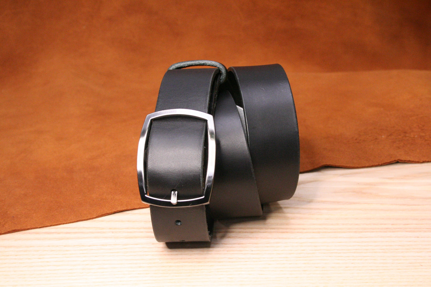 ceinture elegante - ceinture en cuir noir - ceinture jean