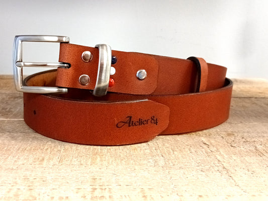 Ceinture mixte | Boucle Simple | 35 mm
